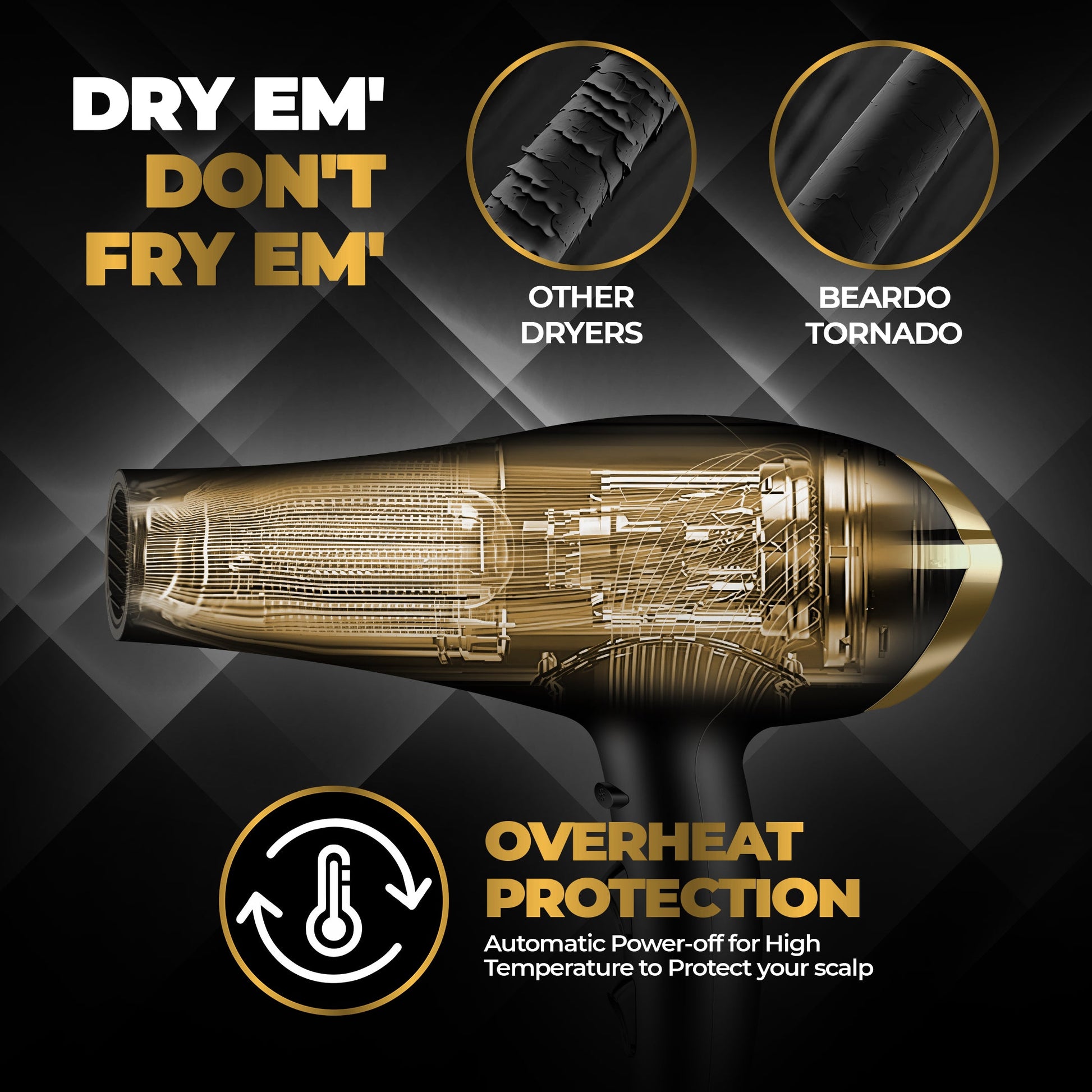 Beardo Studio Tornado Hair Dryer