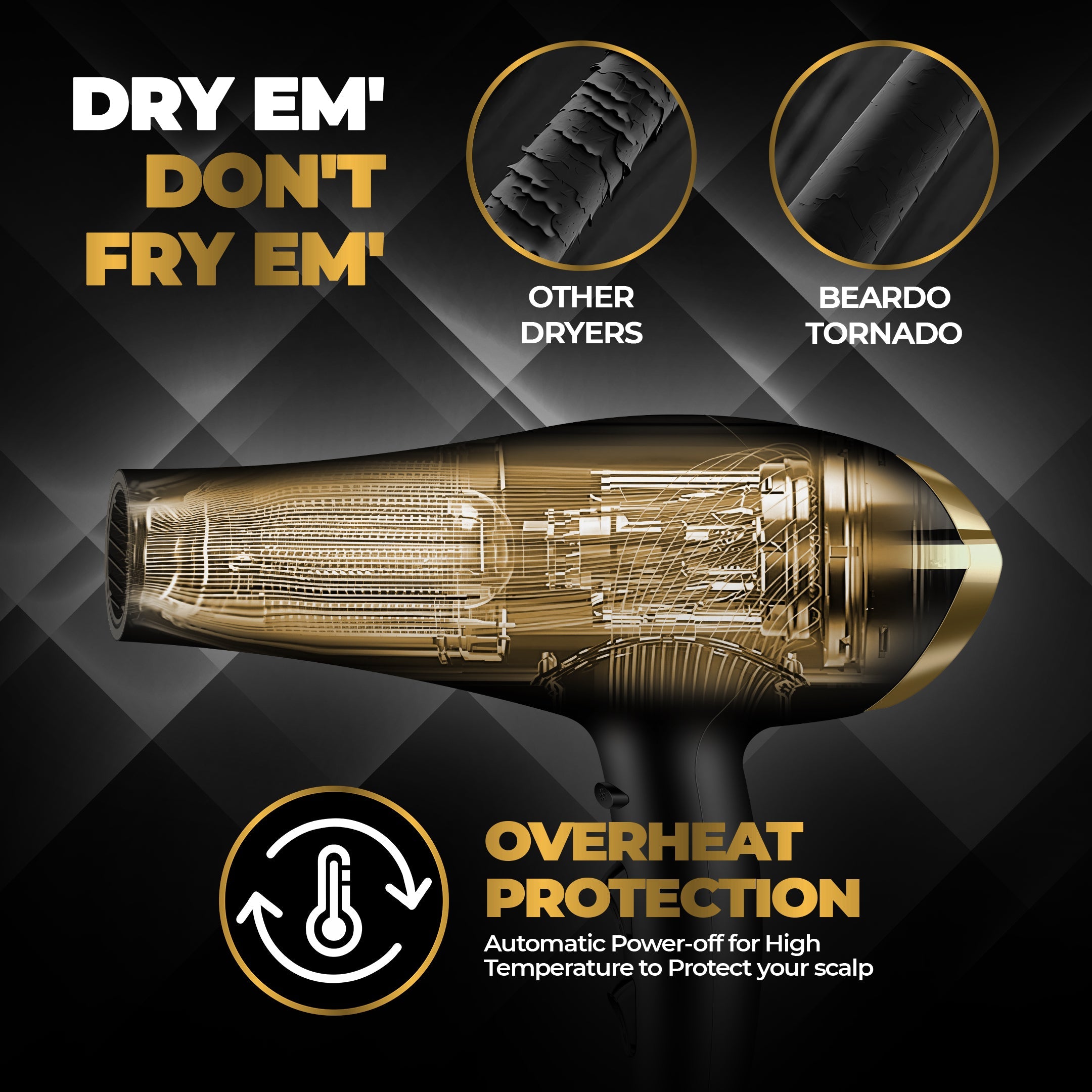 Beardo Studio Tornado Hair Dryer