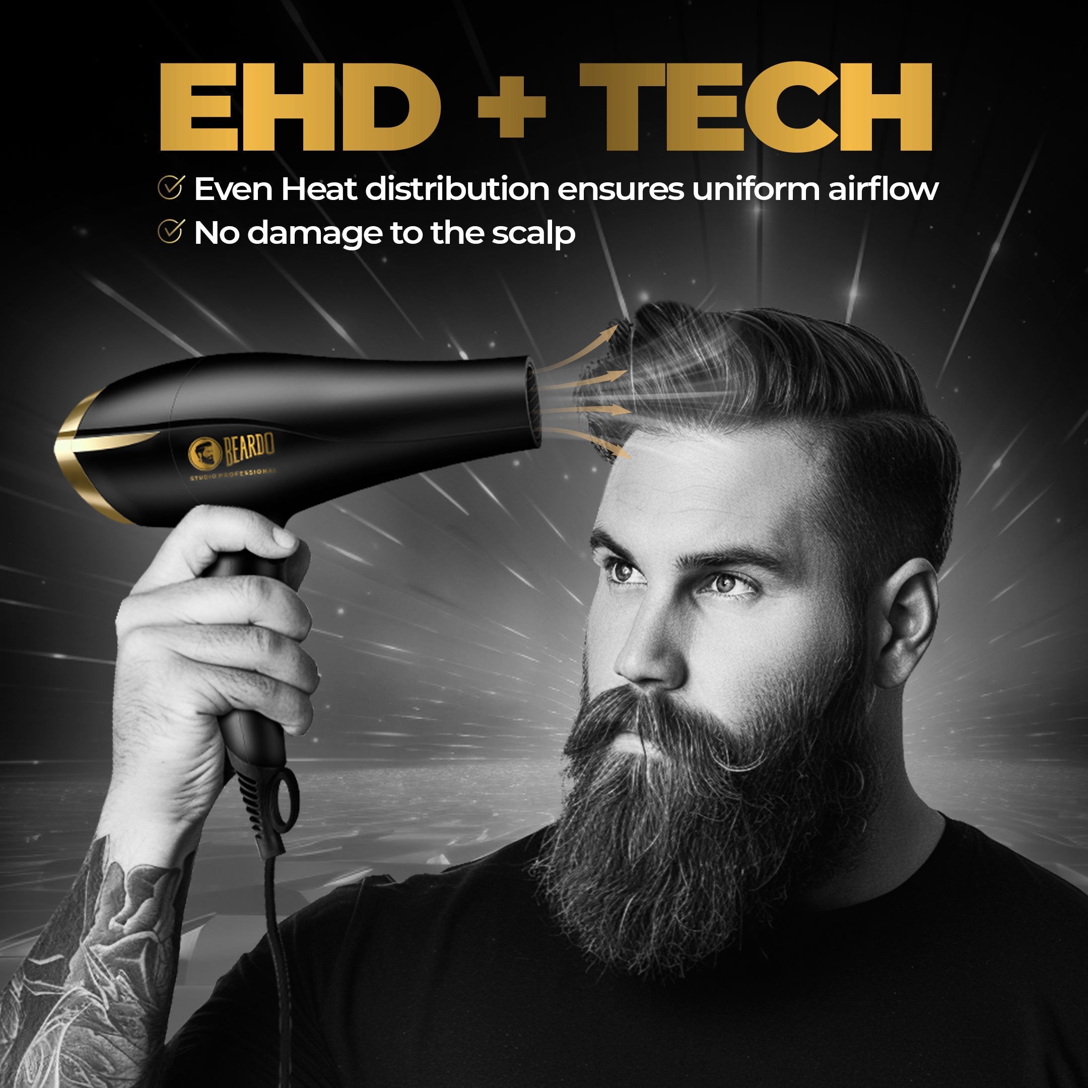 Beardo Studio Tornado Hair Dryer