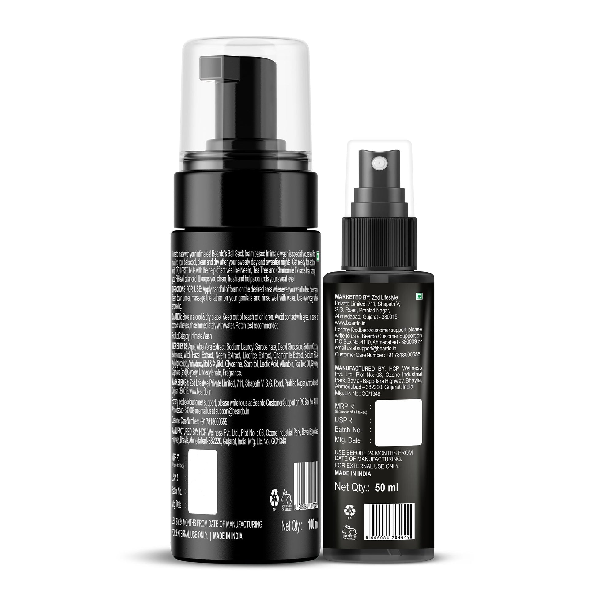 Beardo Intimate Essentials Combo