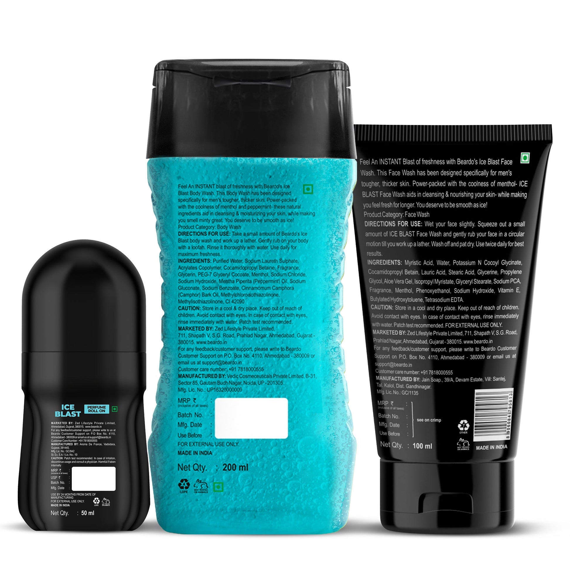 Beardo Cooling Trio Set