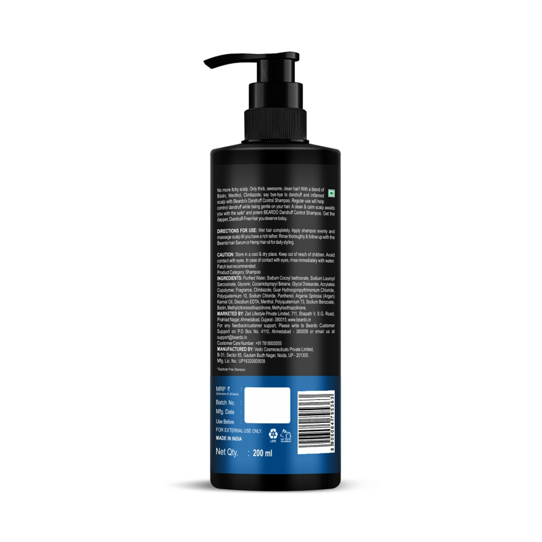 Beardo Dandruff Control Shampoo 200ml