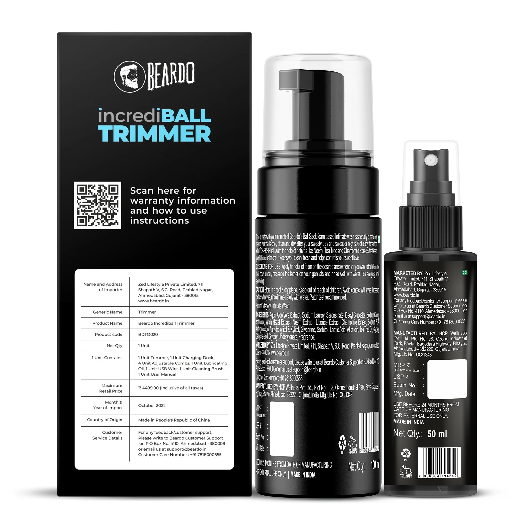Beardo Intimate Hygiene Kit