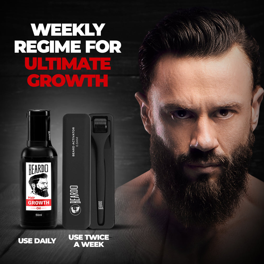 Beardo Beard Growth Duo Kit