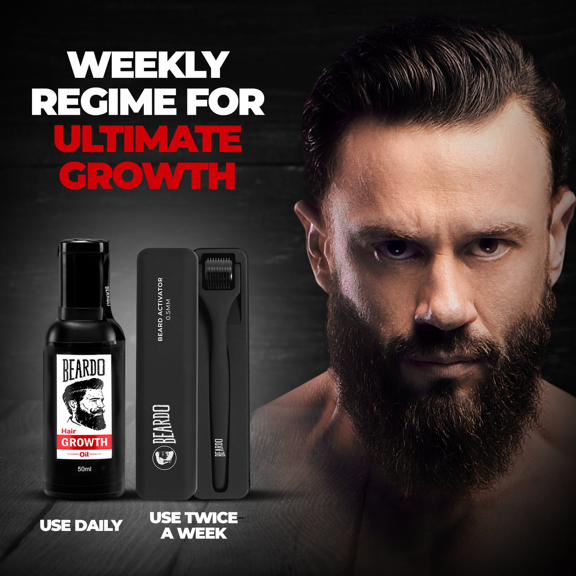 Beardo Beard Growth Duo Kit