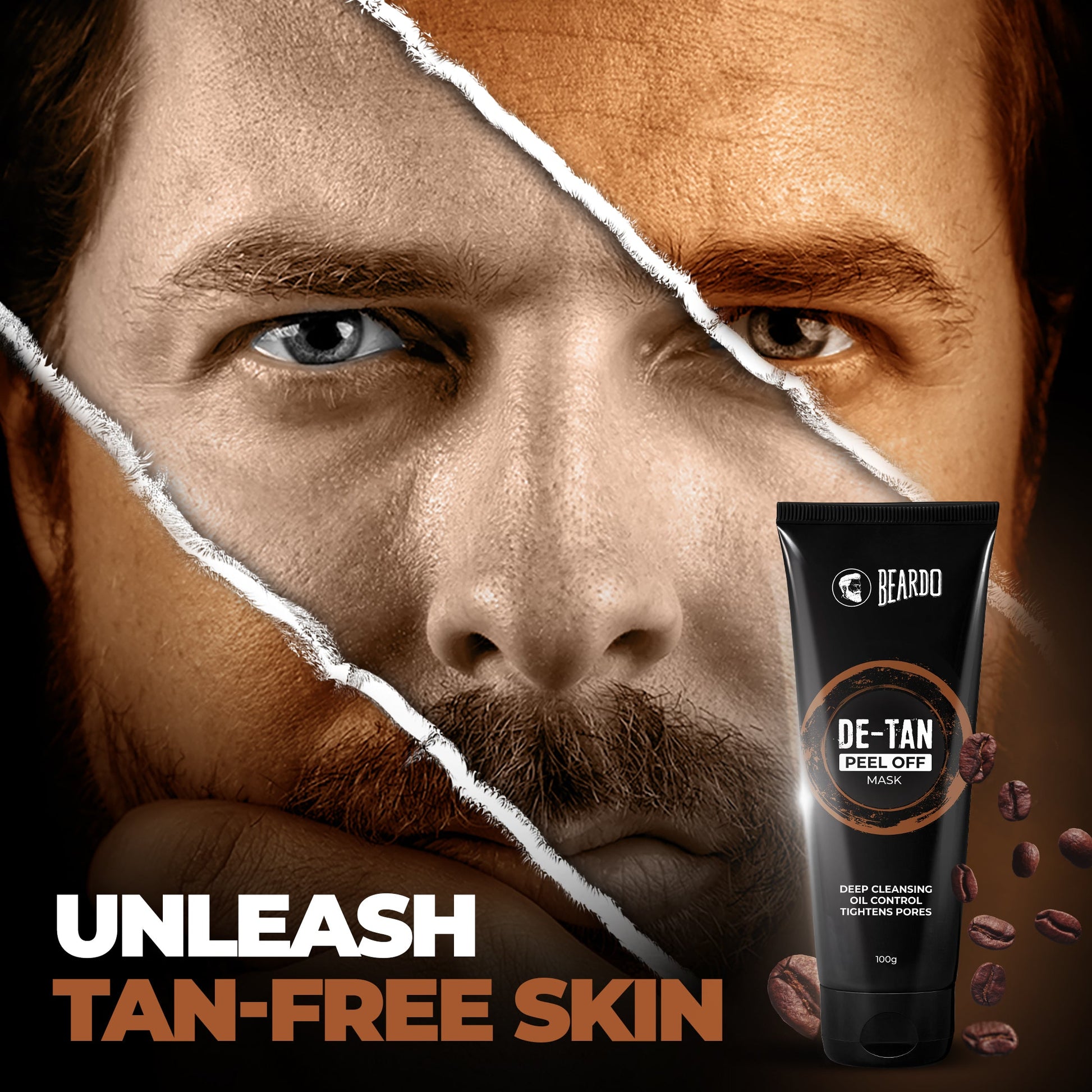 Beardo De-Tan Peel Off Mask 100g