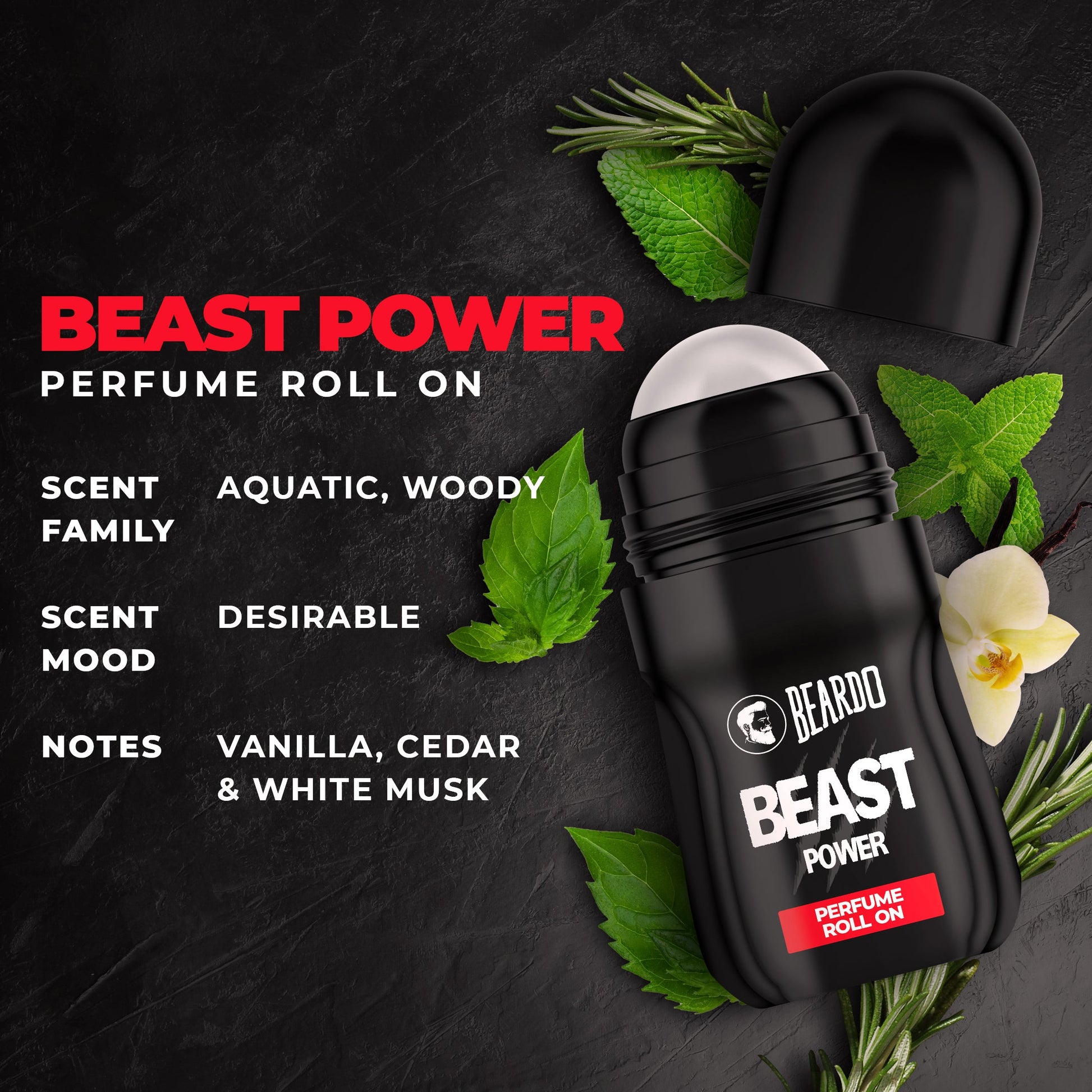 Beardo Beast Roll On 50ml