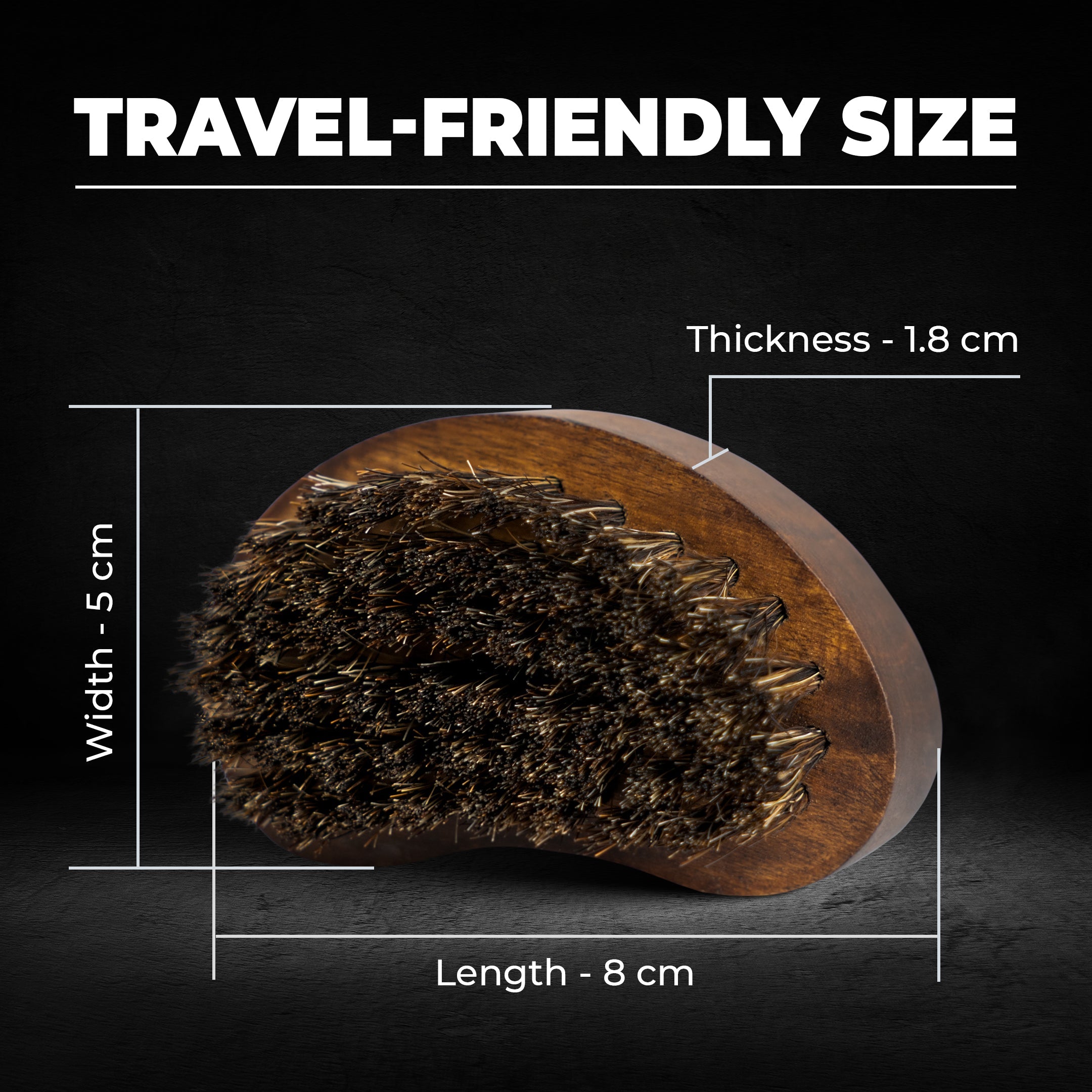 Beardo Premium Boar Bristle Beard Brush