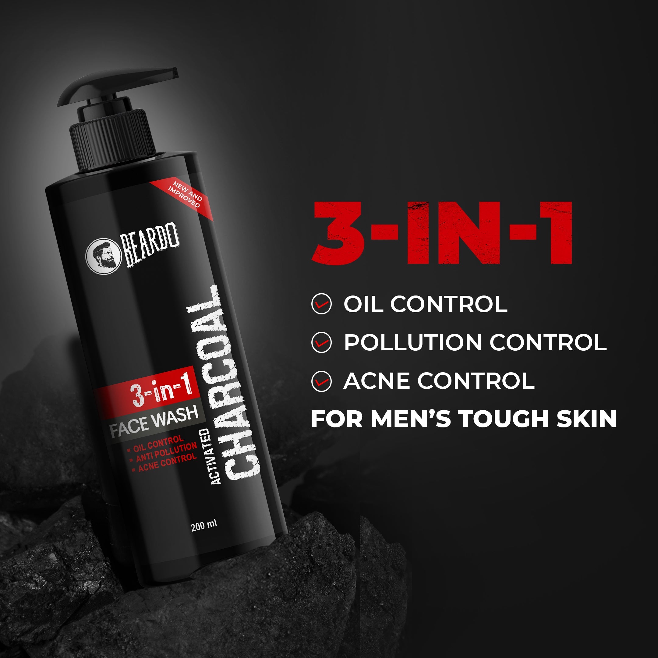 Beardo Charcoal Face Wash
