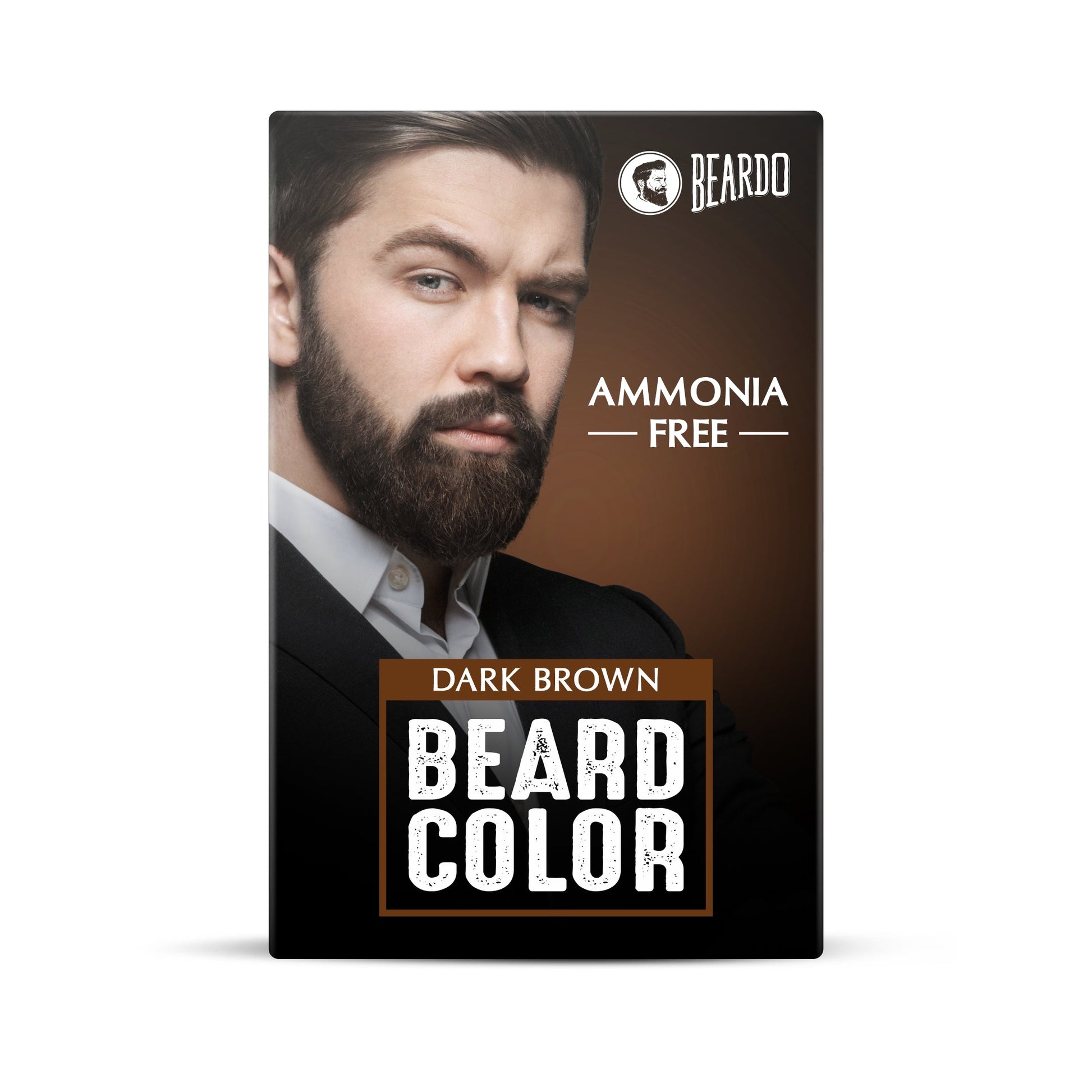 Beardo Dark Brown Beard Colour