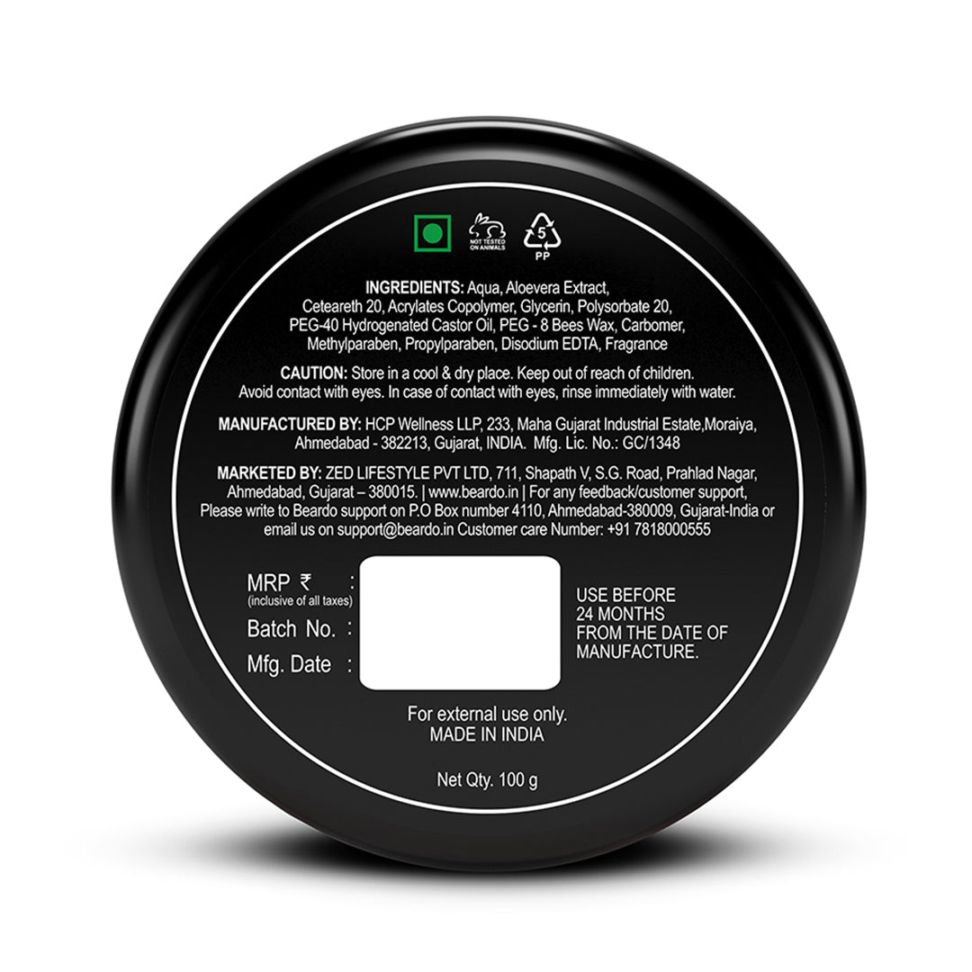 Beardo Strong Hold Hair Wax