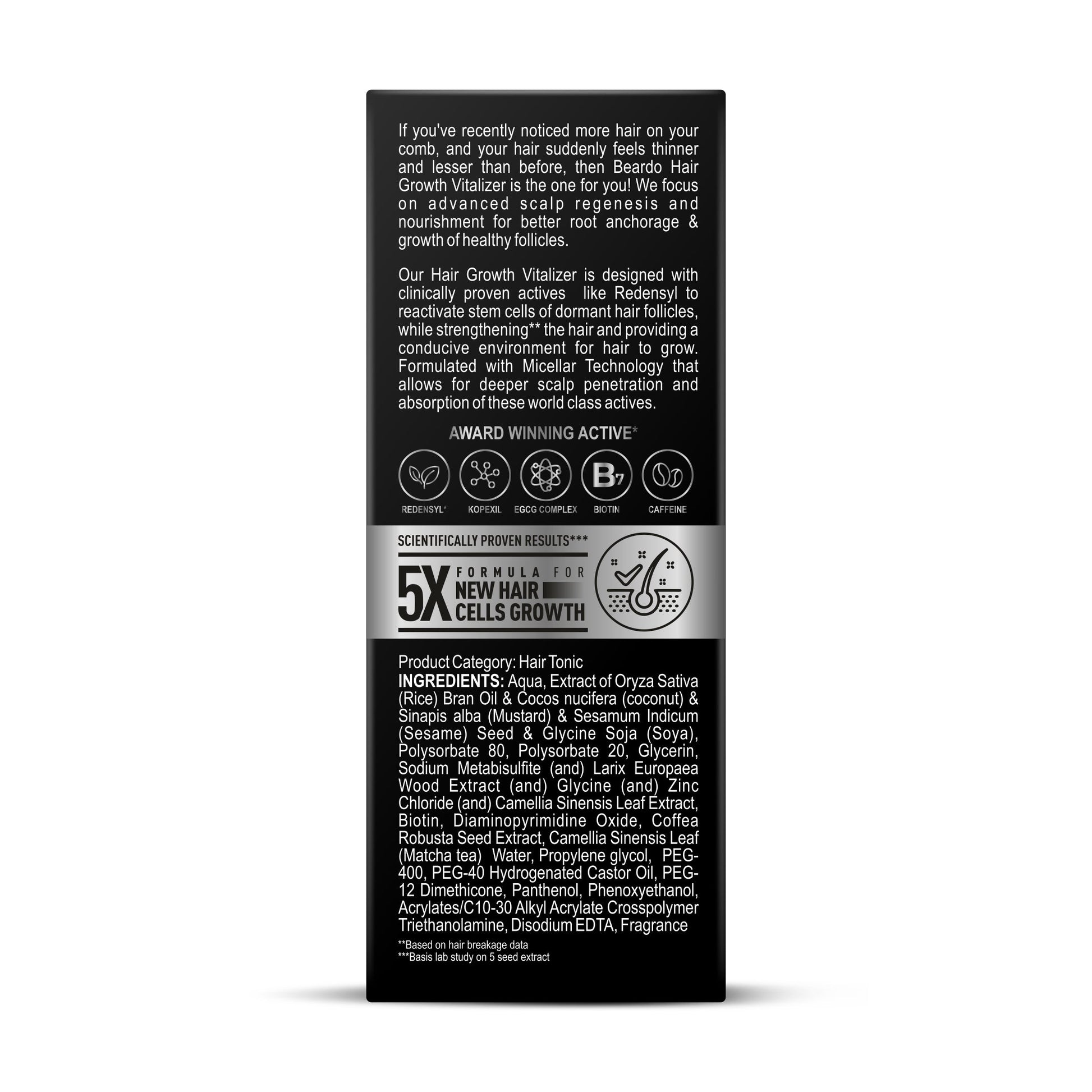 Beardo Hair Growth Vitalizer 60ml