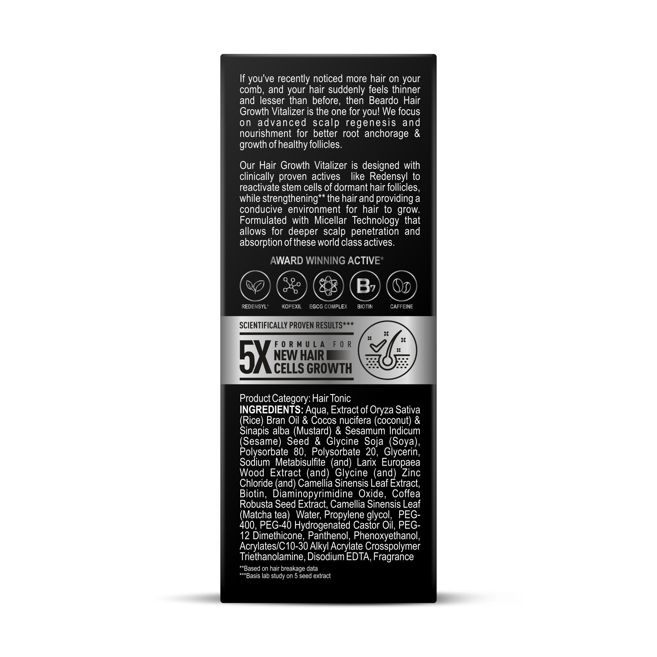 Beardo Hair Growth Vitalizer 60ml