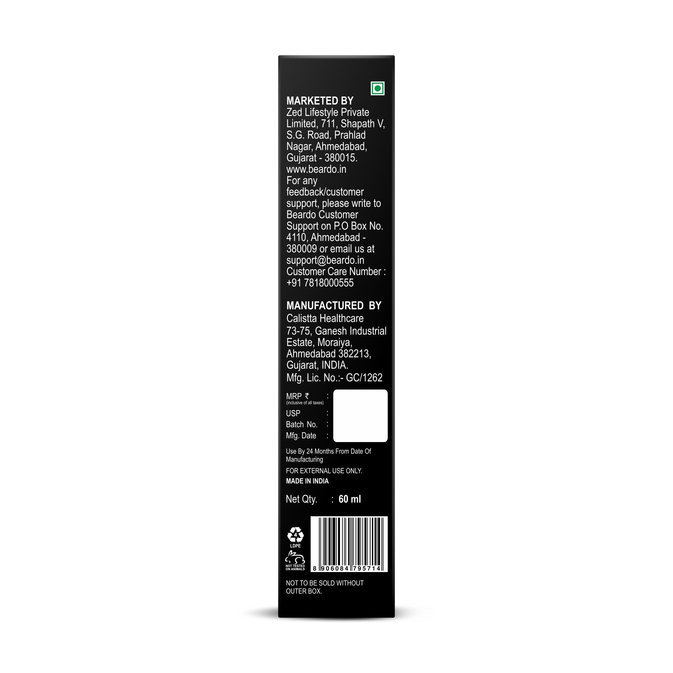 Beardo Hair Growth Vitalizer 60ml