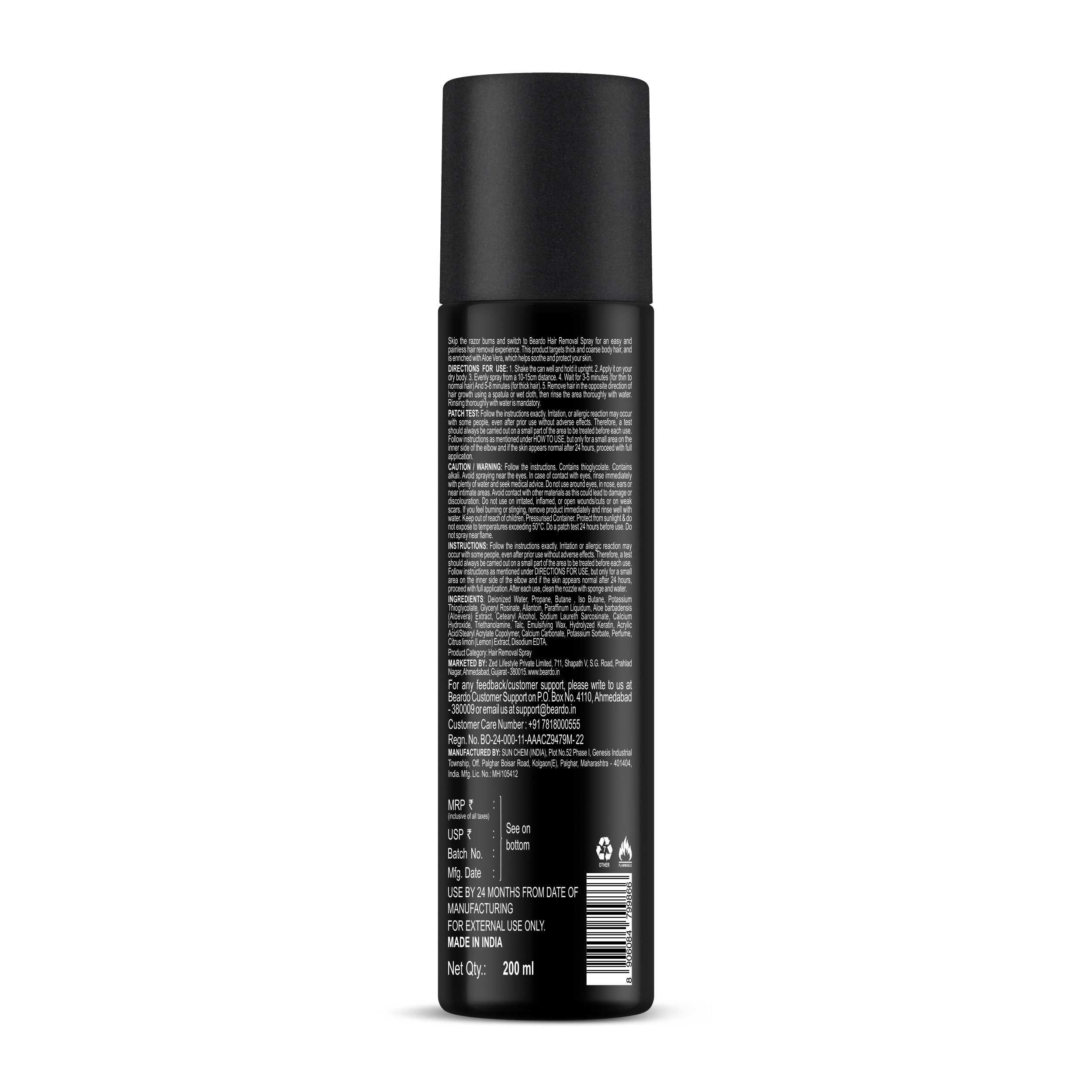 Beardo Advanced Hair Removal Spray