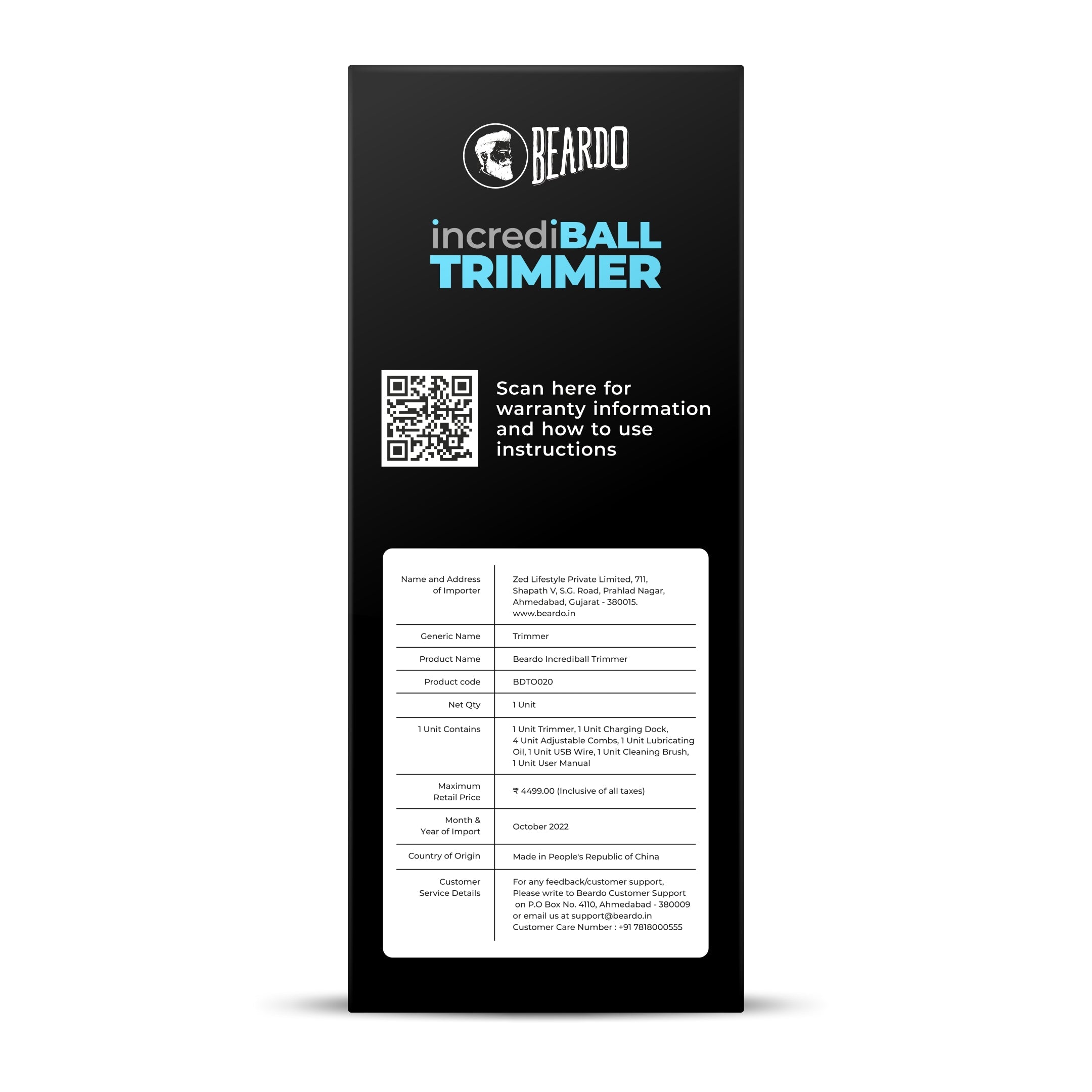 Beardo Incrediball Trimmer