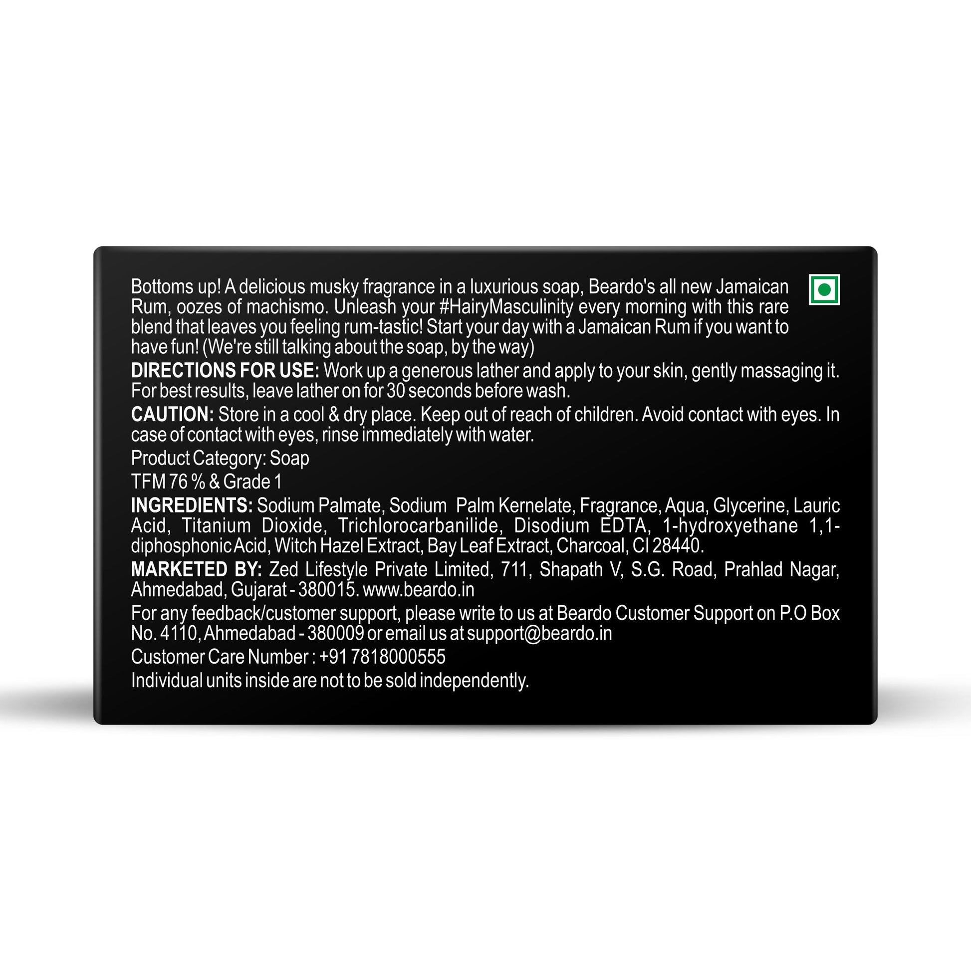 Jamaican Rum Soap 75g