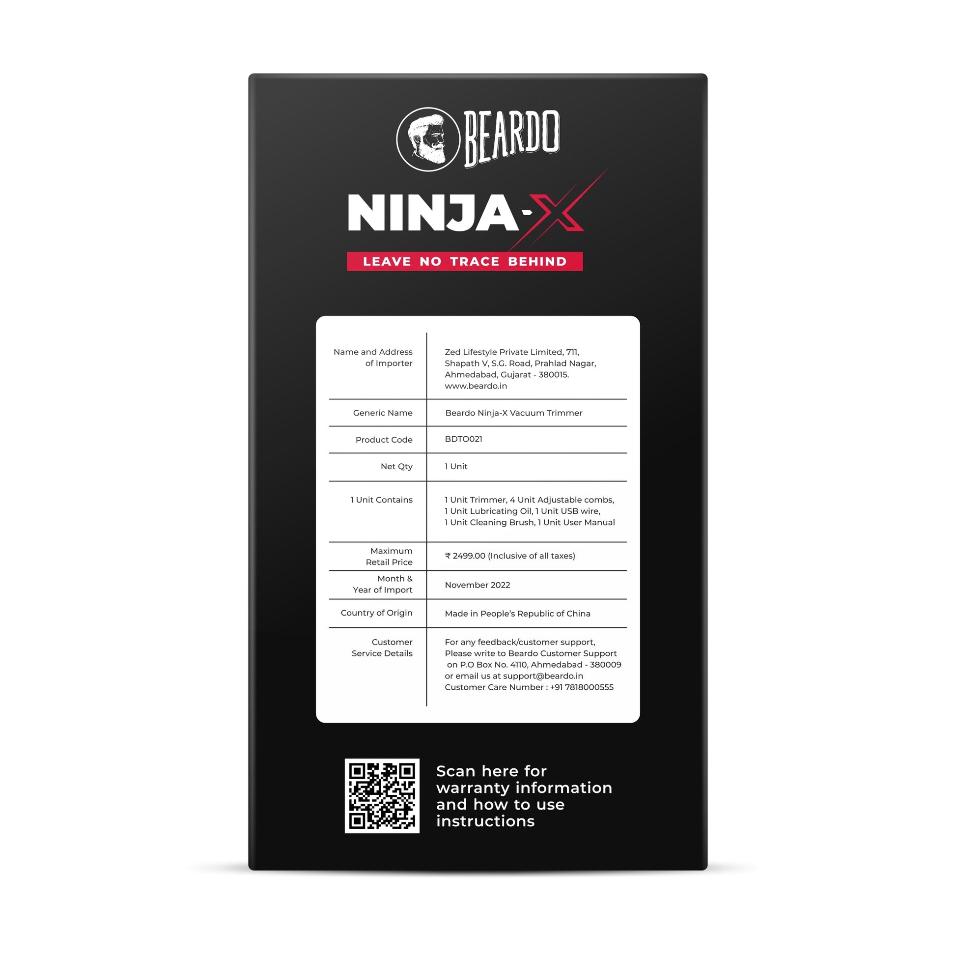 Beardo Ninja X Pro Trimmer