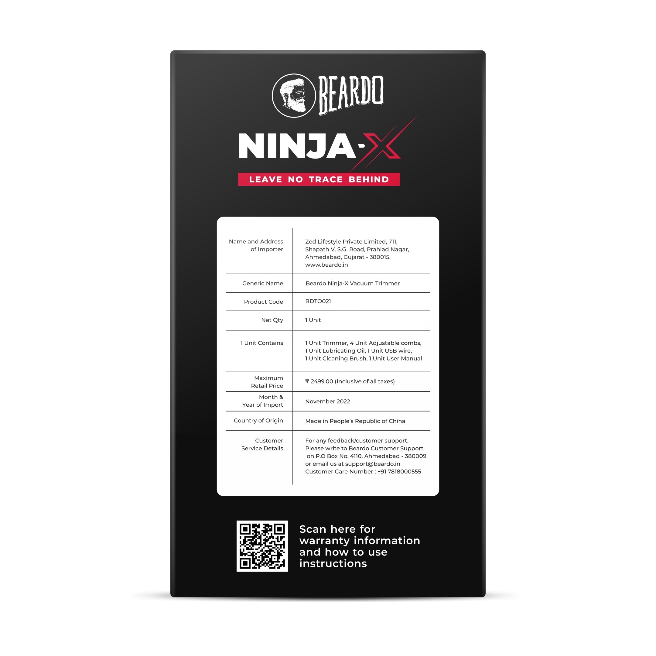 Beardo Ninja X Pro Trimmer