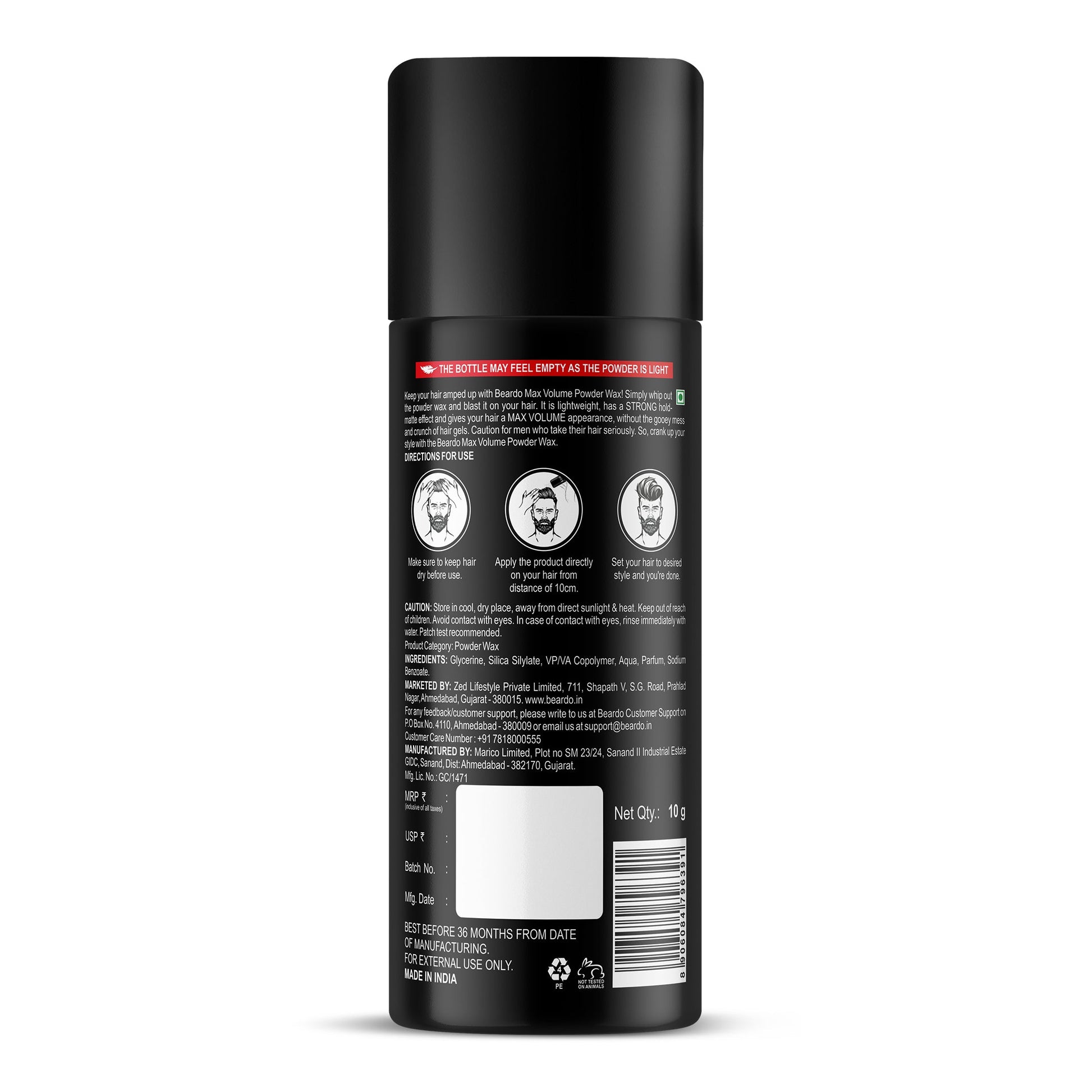 Beardo Hair Volume Wax