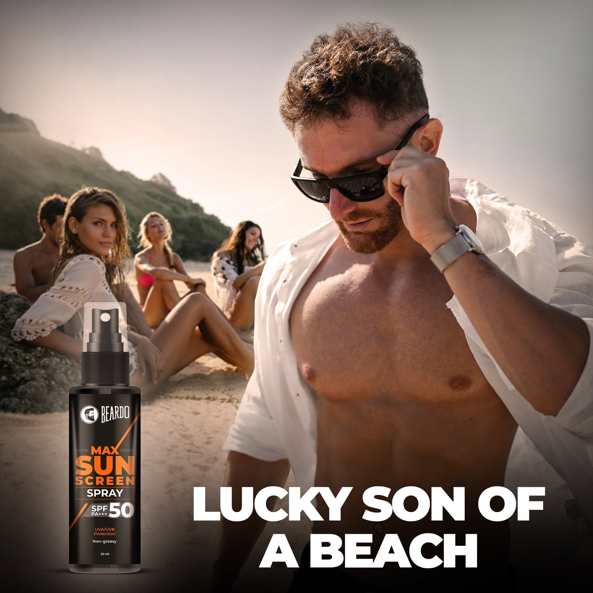 Beardo Max Sunscreen Spray
