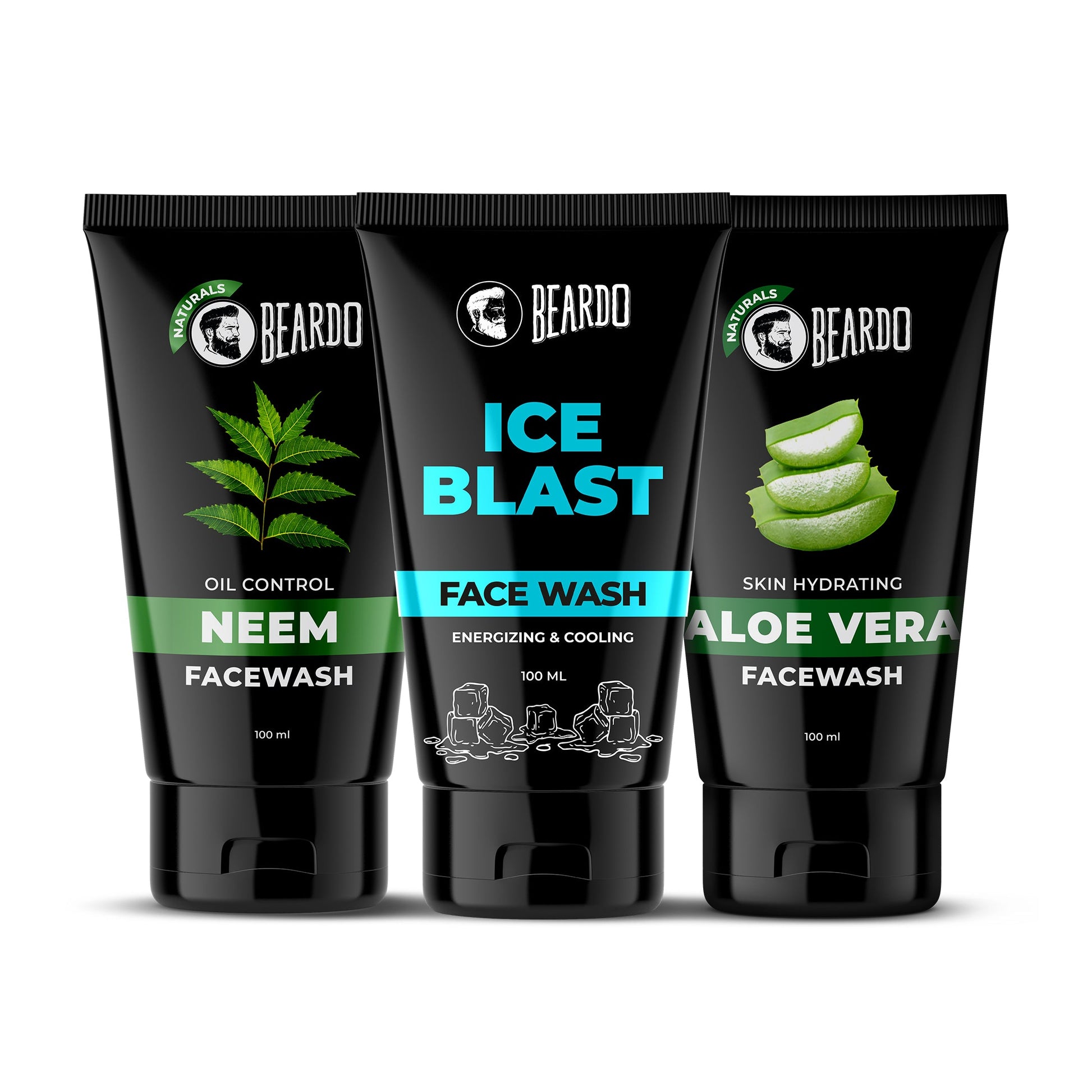 Beardo Facewash Trio Pack