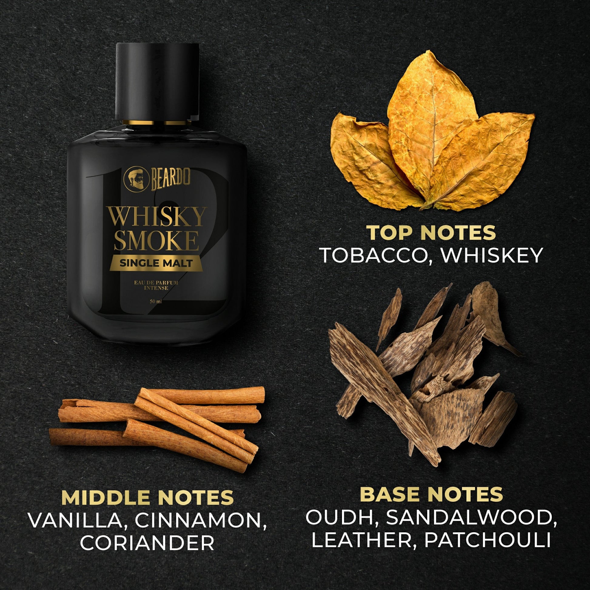 Beardo Whisky Smoke Trio 50ml