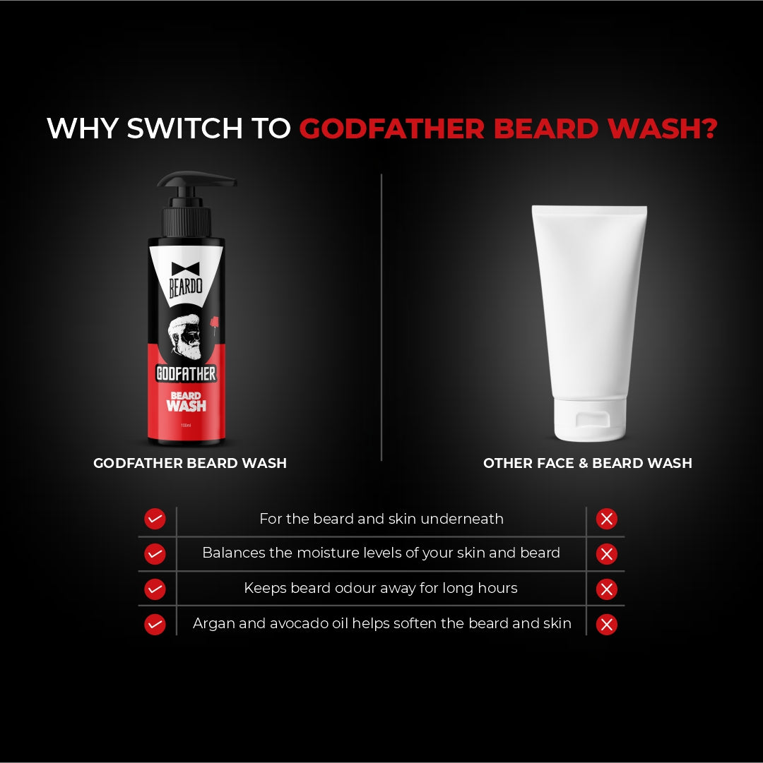 Beardo Godfather Beard Wash 100ml
