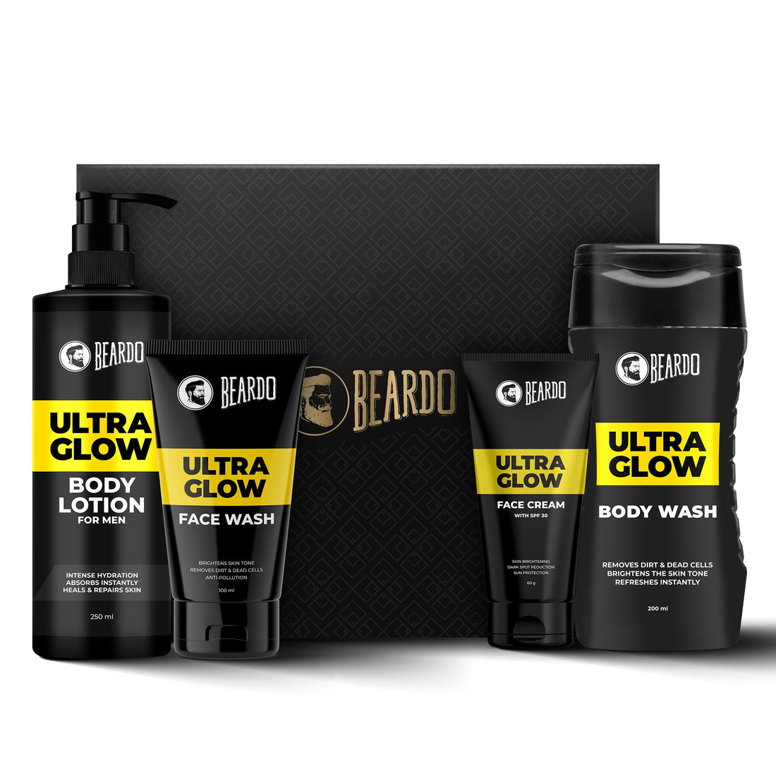 Beardo Best Seller Ultraglow Gift Set for Men's Bright Skin