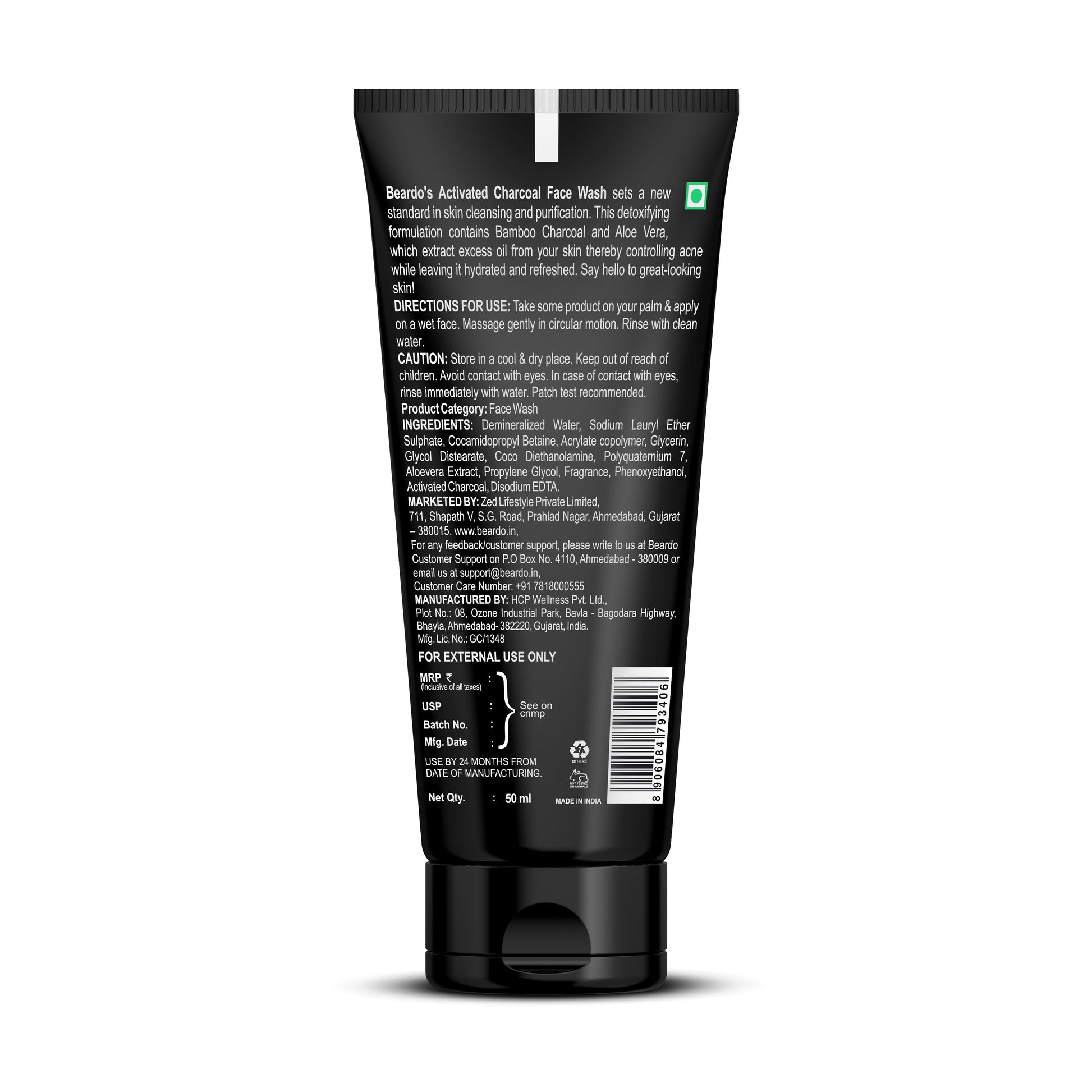 Beardo Charcoal Combo