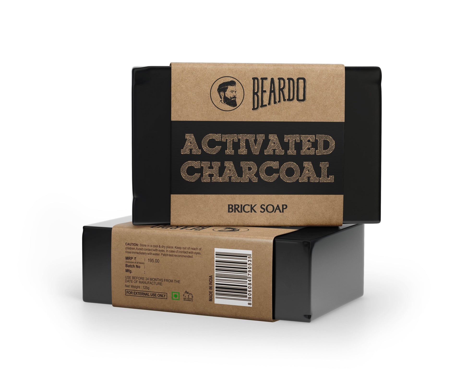 Beardo Charcoal Combo