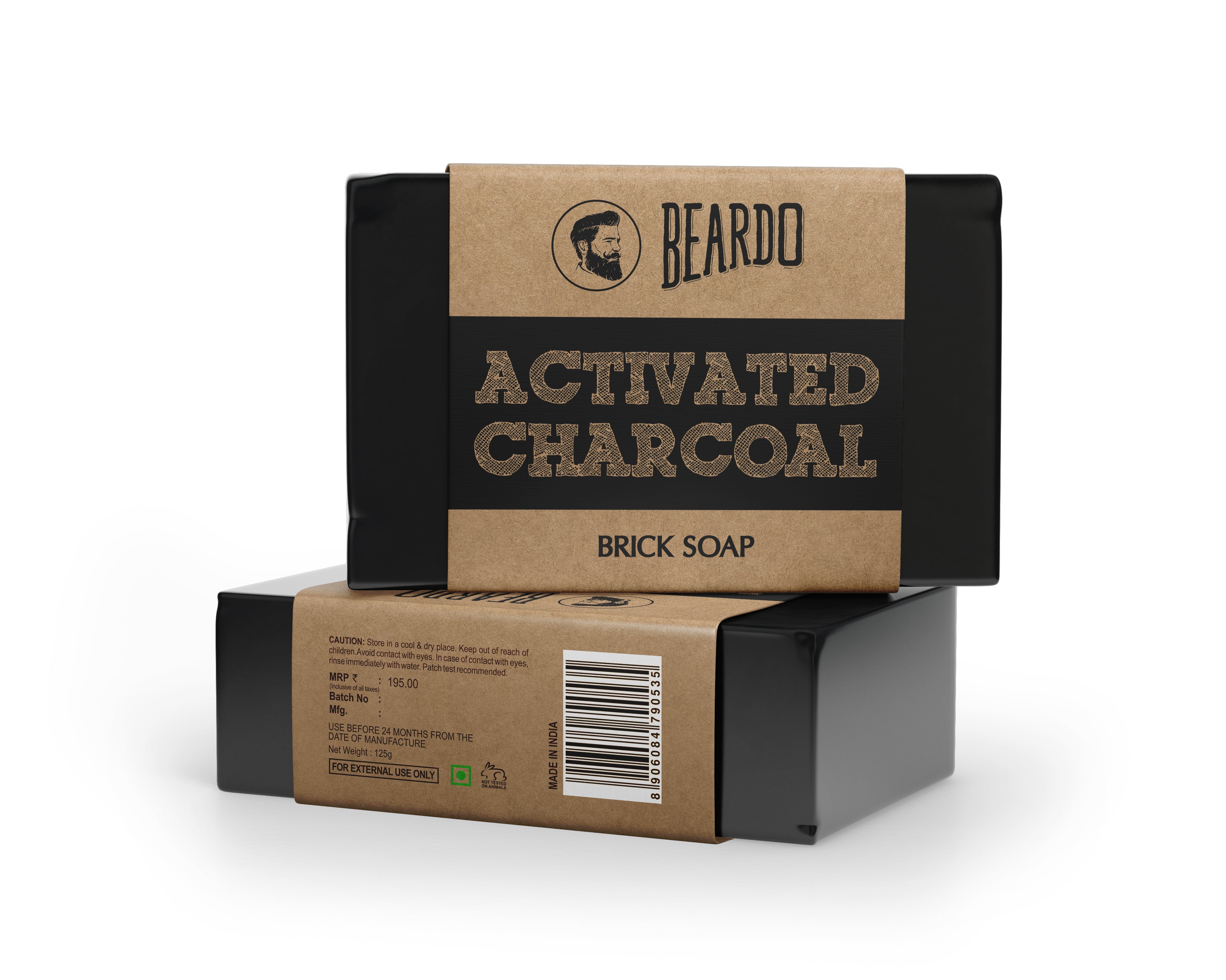 Beardo Charcoal Combo