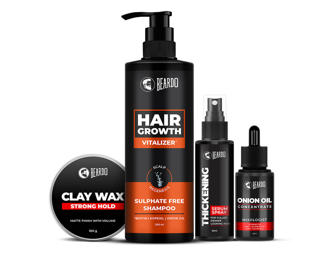 Beardo Dapper Hair Combo