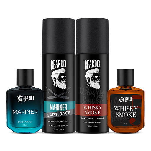 Beardo Day Night Perfume Combo