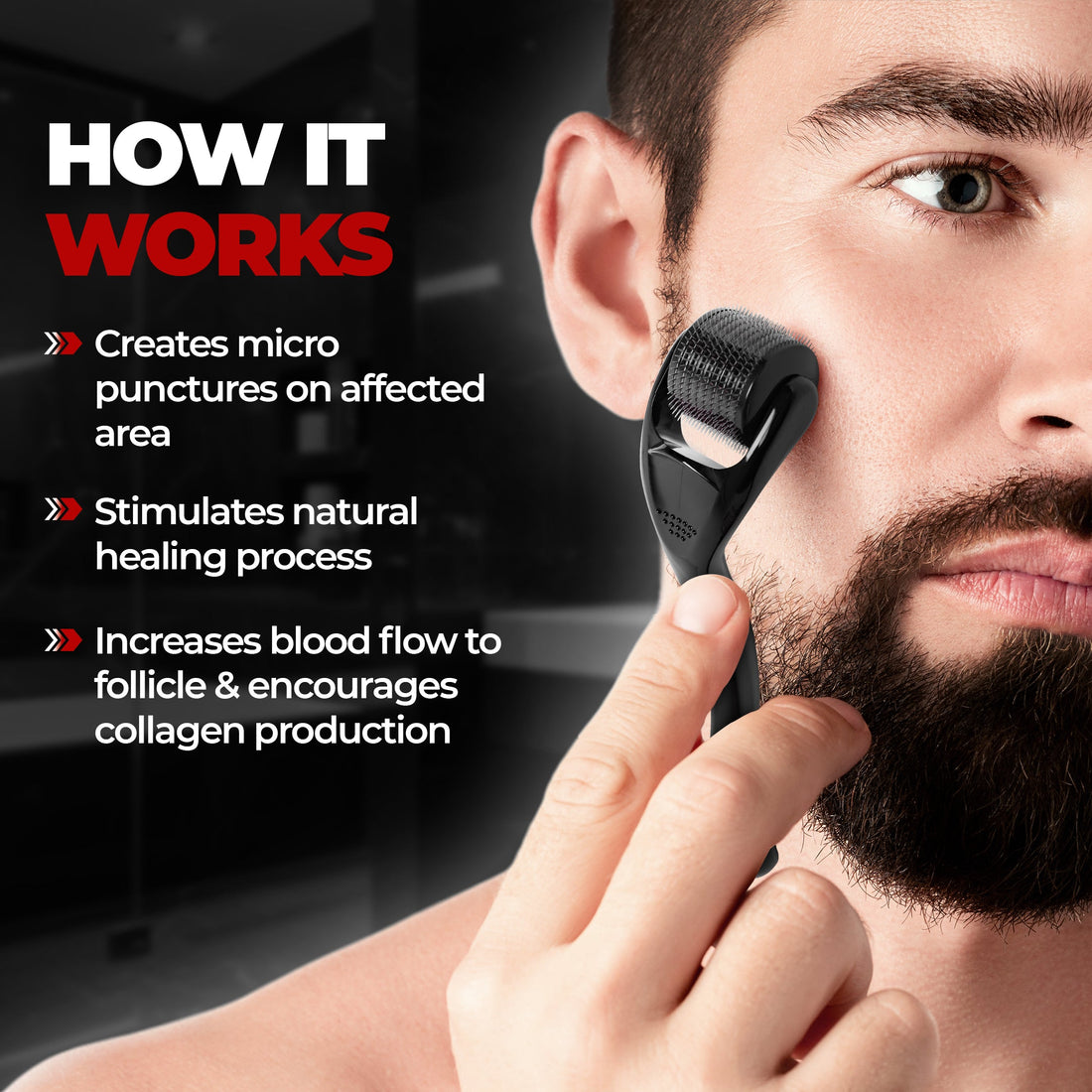 Beardo Dermaroller 0.5mm