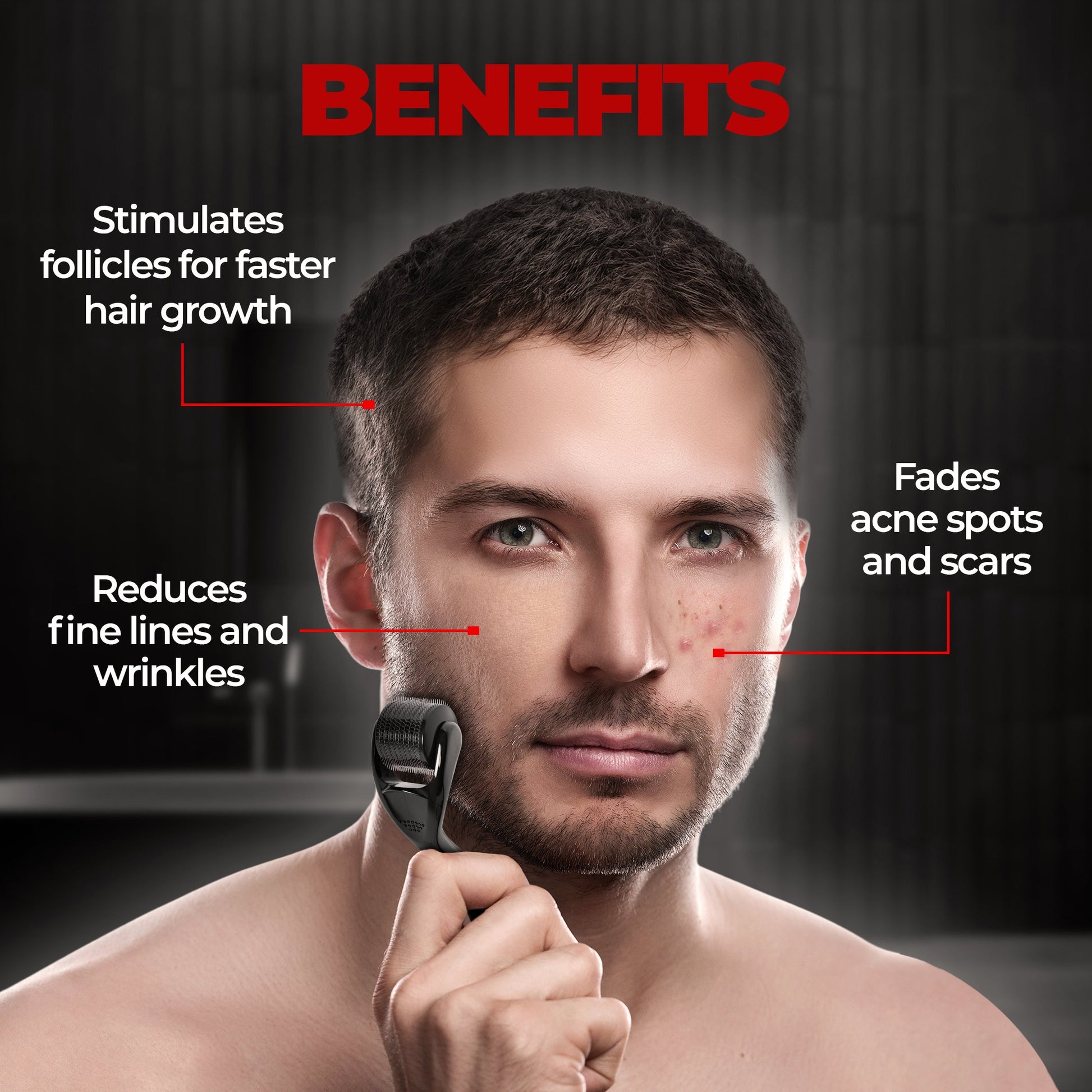 Beardo Dermaroller 0.5mm