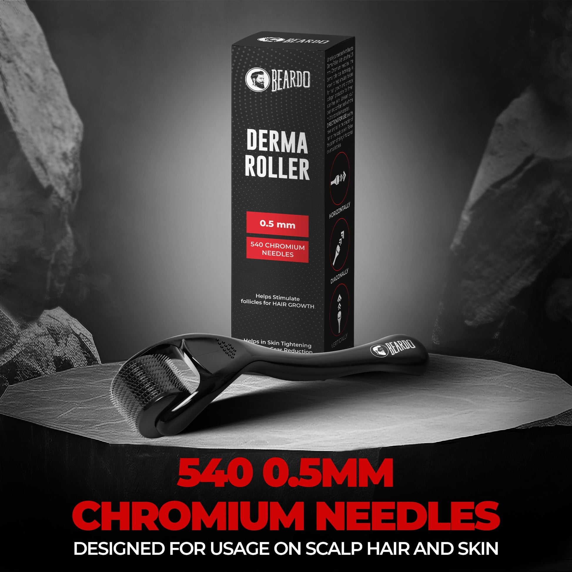 Beardo Dermaroller 0.5mm