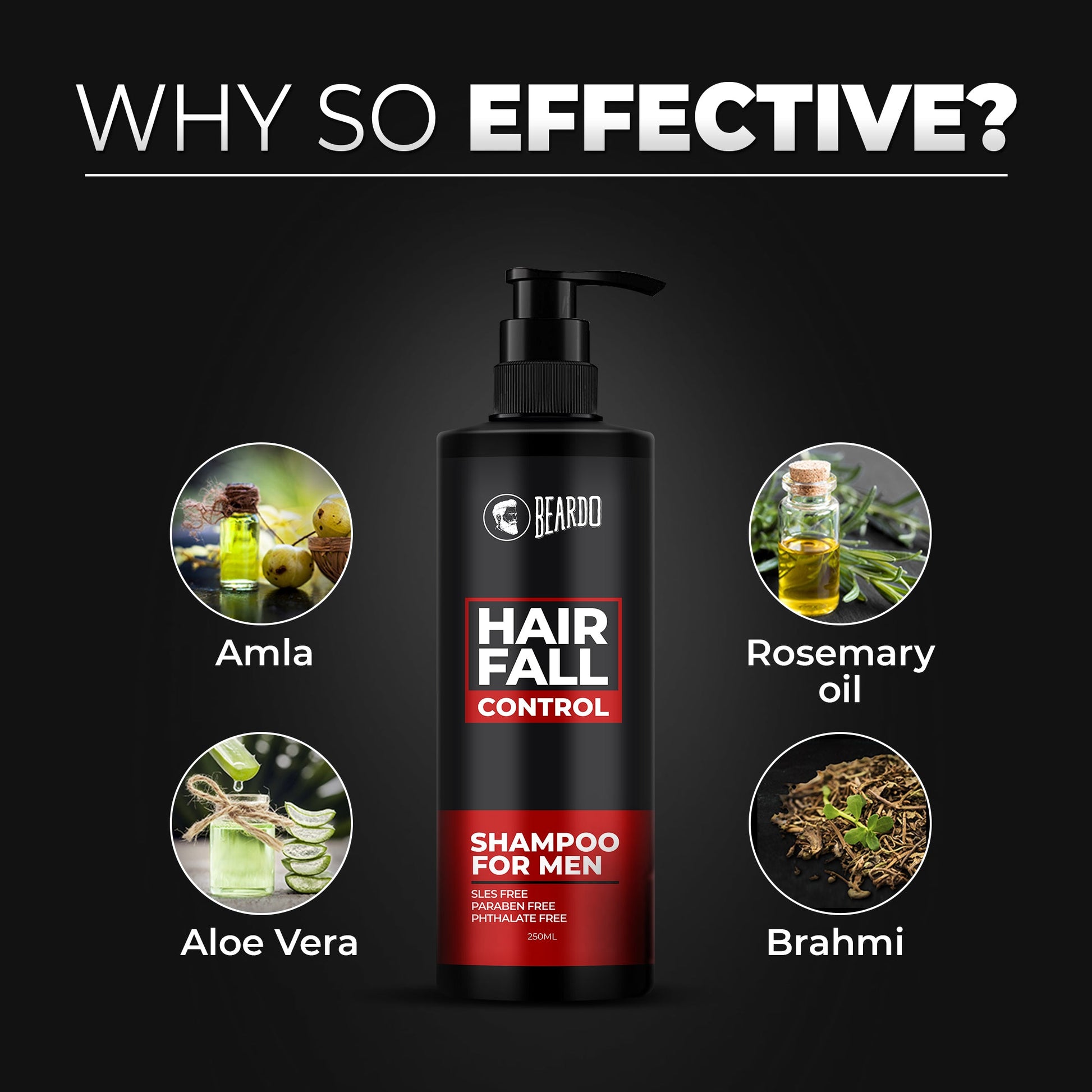 Beardo Hair Fall Control Shampoo