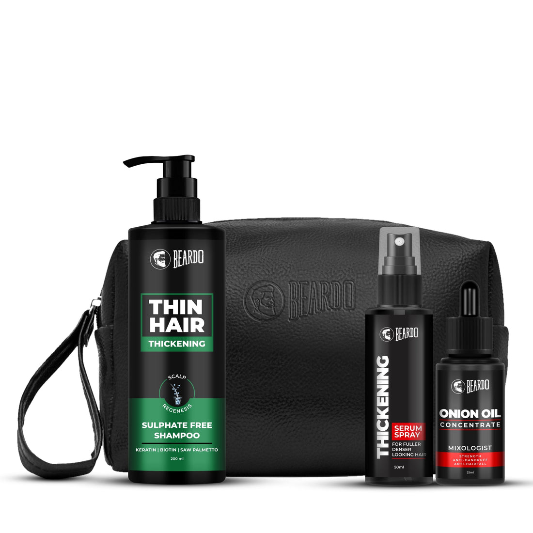 Beardo Hair Thickening Combo Pack