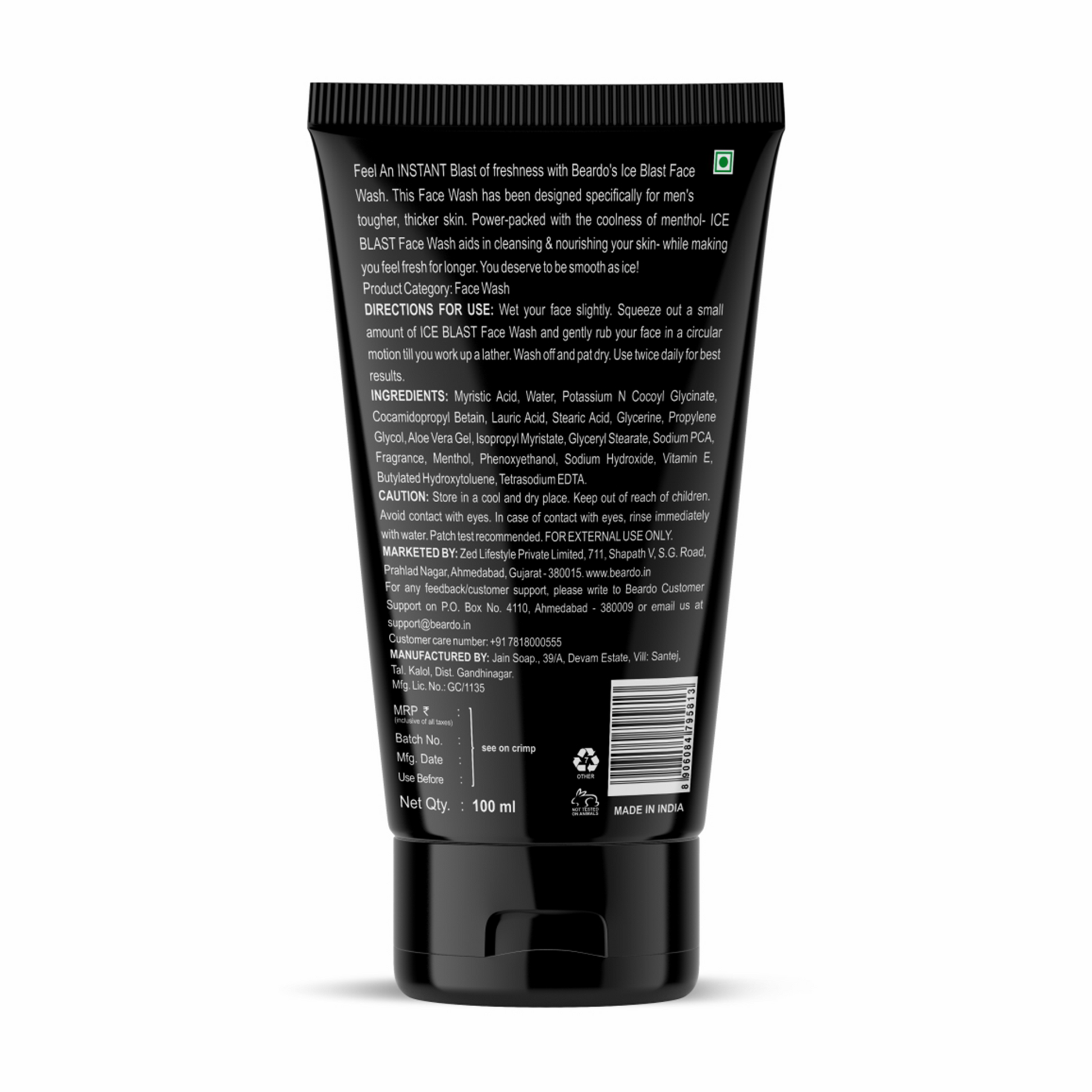 Beardo Facewash Trio Pack
