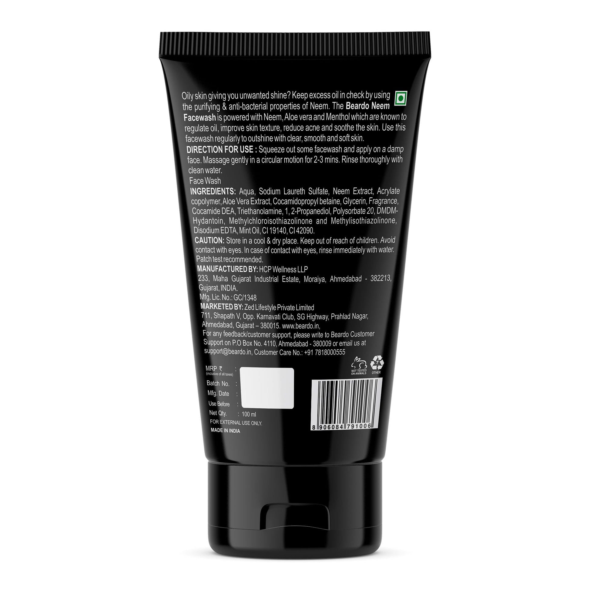 Beardo Facewash Trio Pack