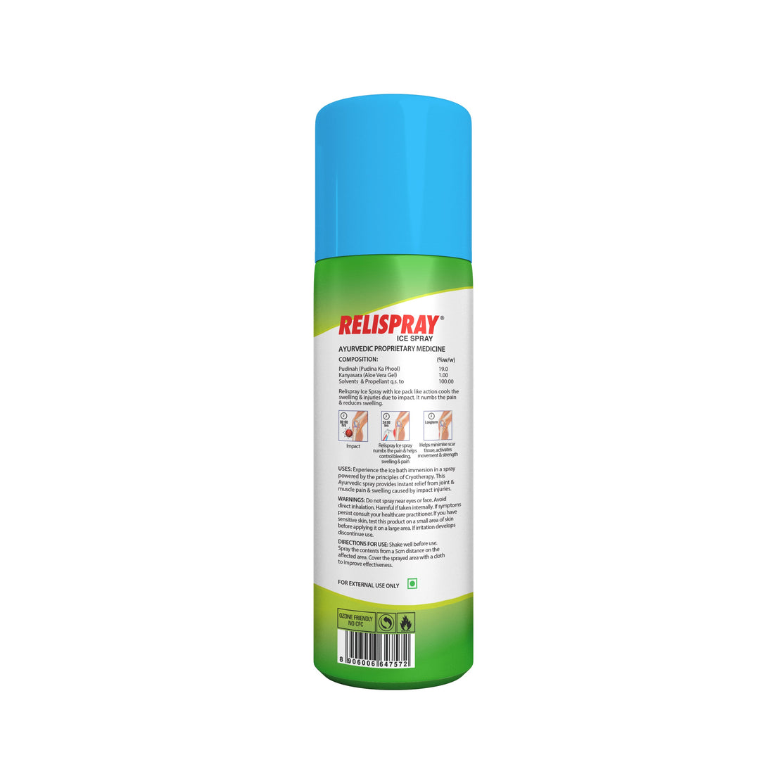 Relispray Ice Spray Pain Relief