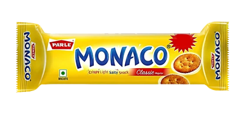 Parle Monaco Classic Salted Crackers - Crispy Savoury Biscuits, Bulk 12-Pack