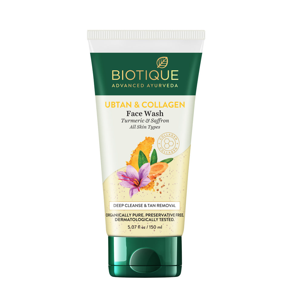 Biotique Ubtan Collagen Face Wash