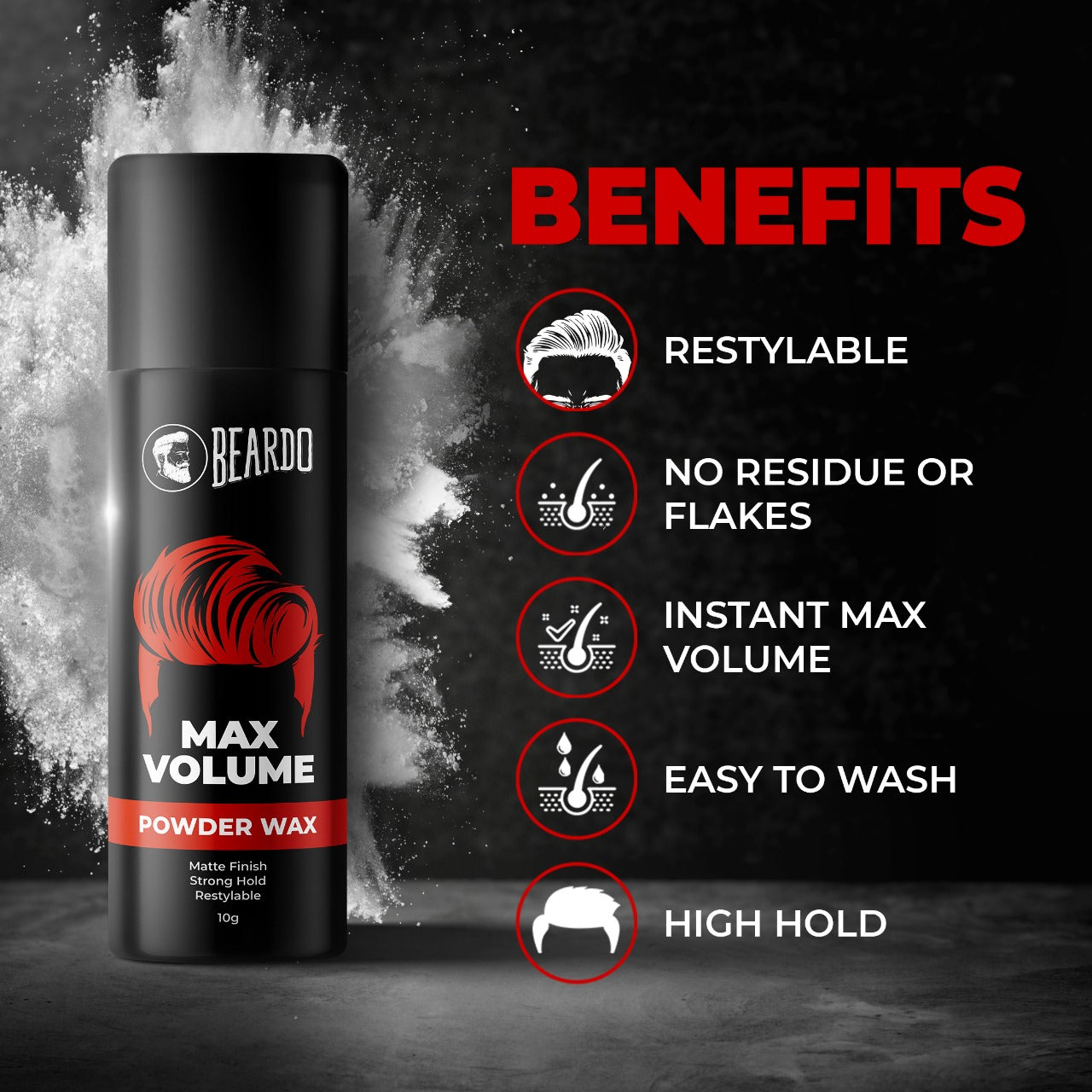 Beardo Hair Volume Wax