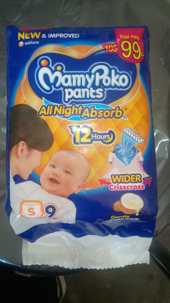 Mamypoko 99 MRP S(9) All Night Absorb