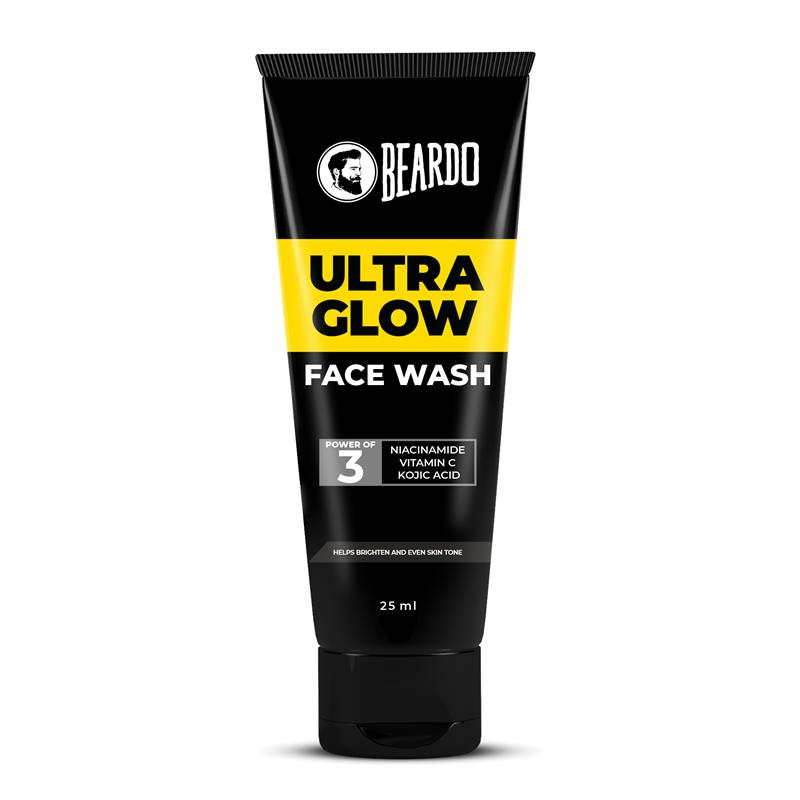 Beardo Ultra Glow Facewash for Men - Brightening Formula