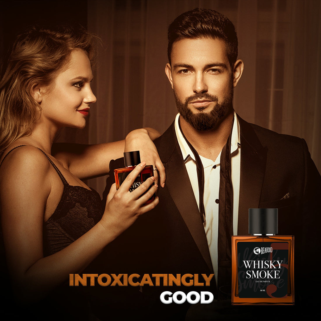 Beardo Whisky Smoke Perfume Combo EDP