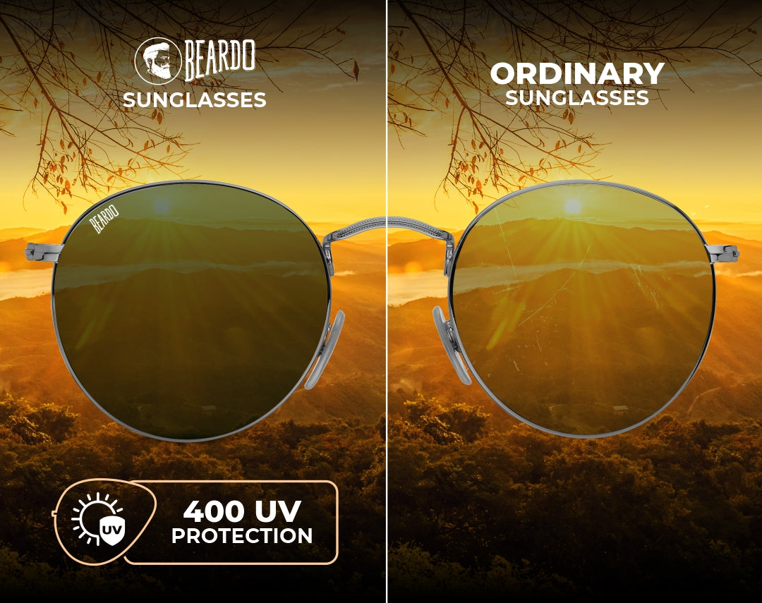 Stylish Gun Metal Sunglasses