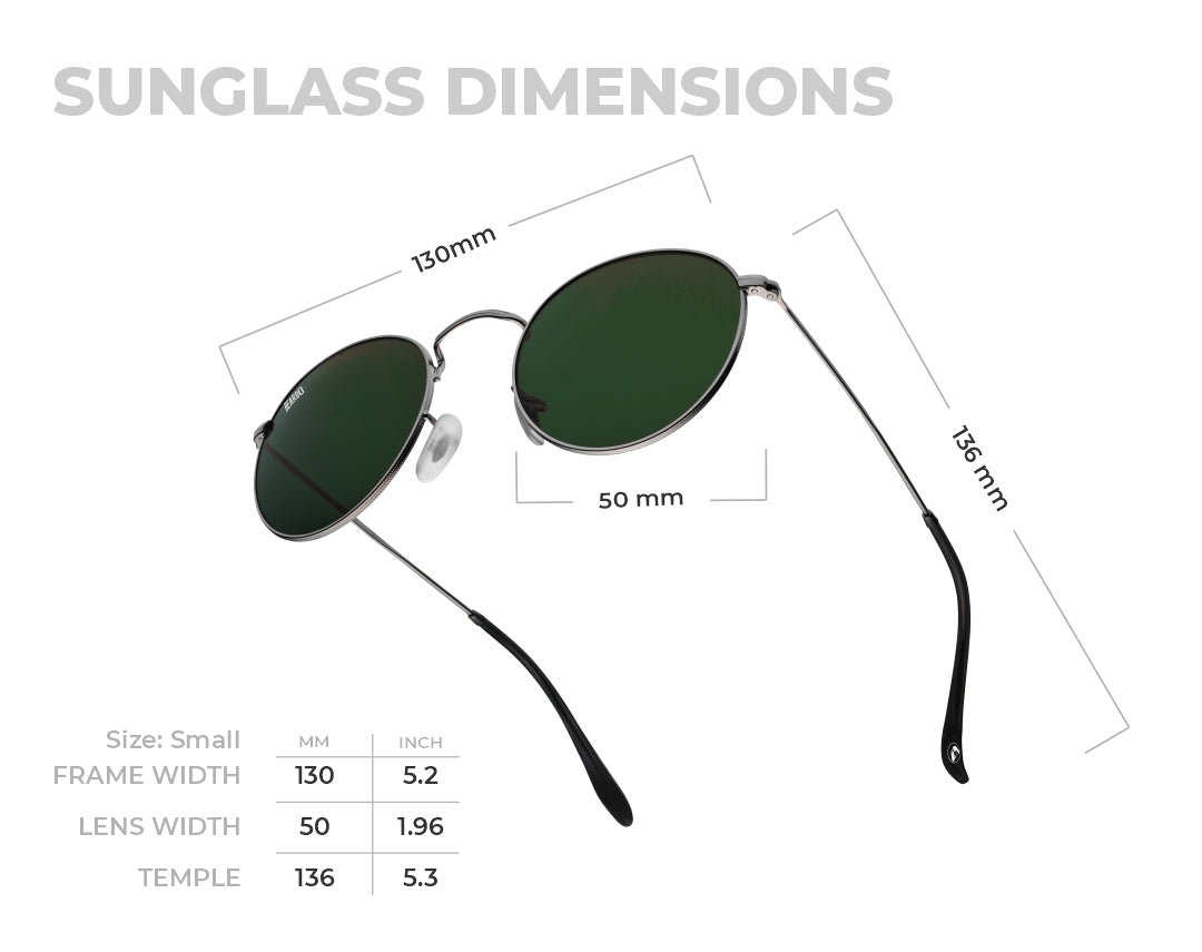 Stylish Gun Metal Sunglasses